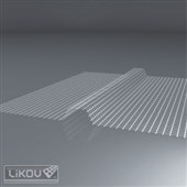 LIKOV Profil bosážní tkaninový LBP-U průběžný drážka 30/17mm, profil 240/2000mm